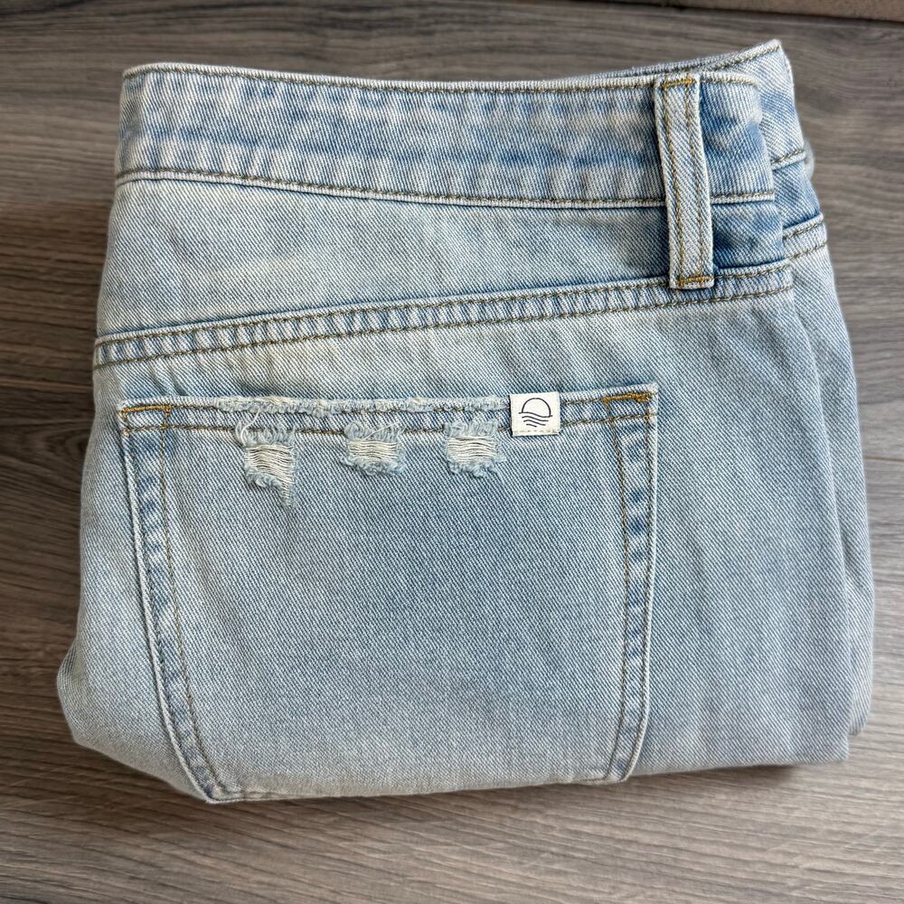 Oliver Logan Madison Wide Leg Cargo Jeans Size 33 Sustainable Slouchy - Picture 16 of 16